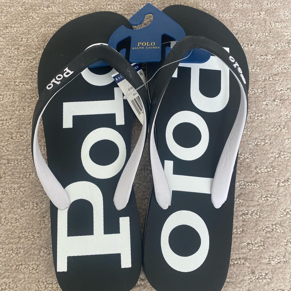 NWT Polo Ralph Lauren Men’s Flip Flops